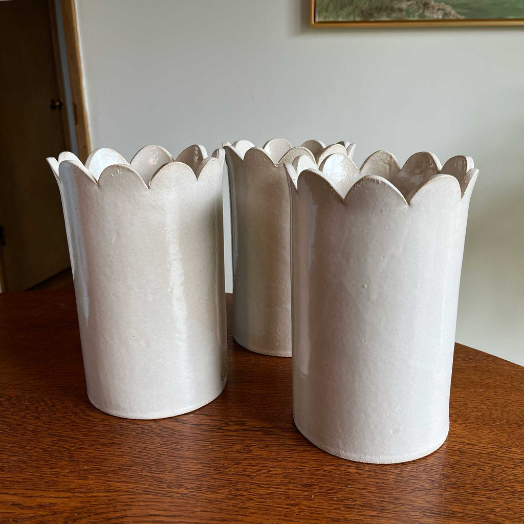 XL Scallop Vase