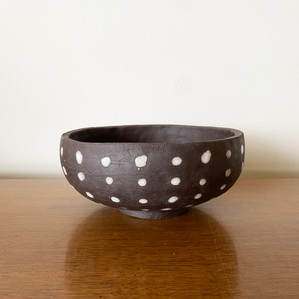 Black & White Dotted Bowl