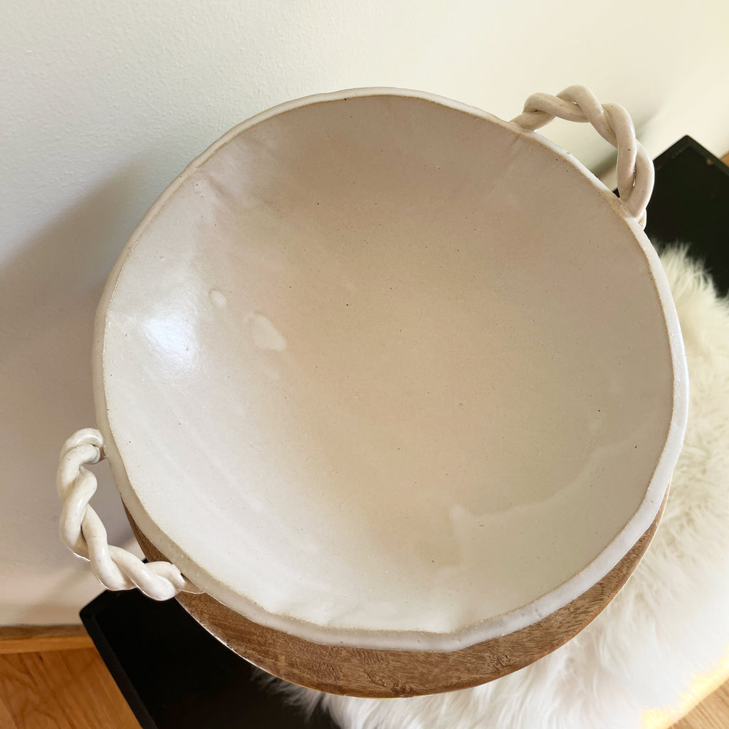 WHOLESALE Braid Handle Bowl