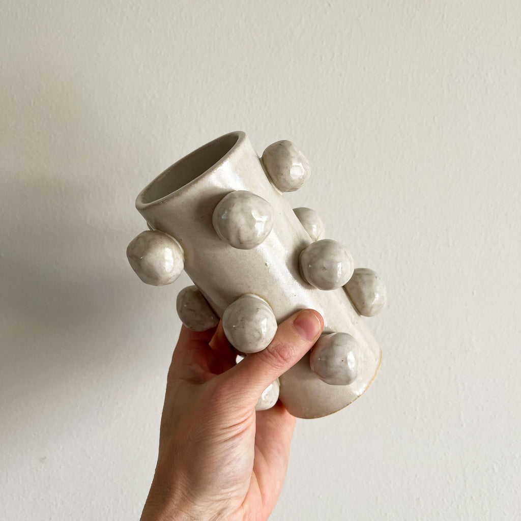 Bobble Vase - White