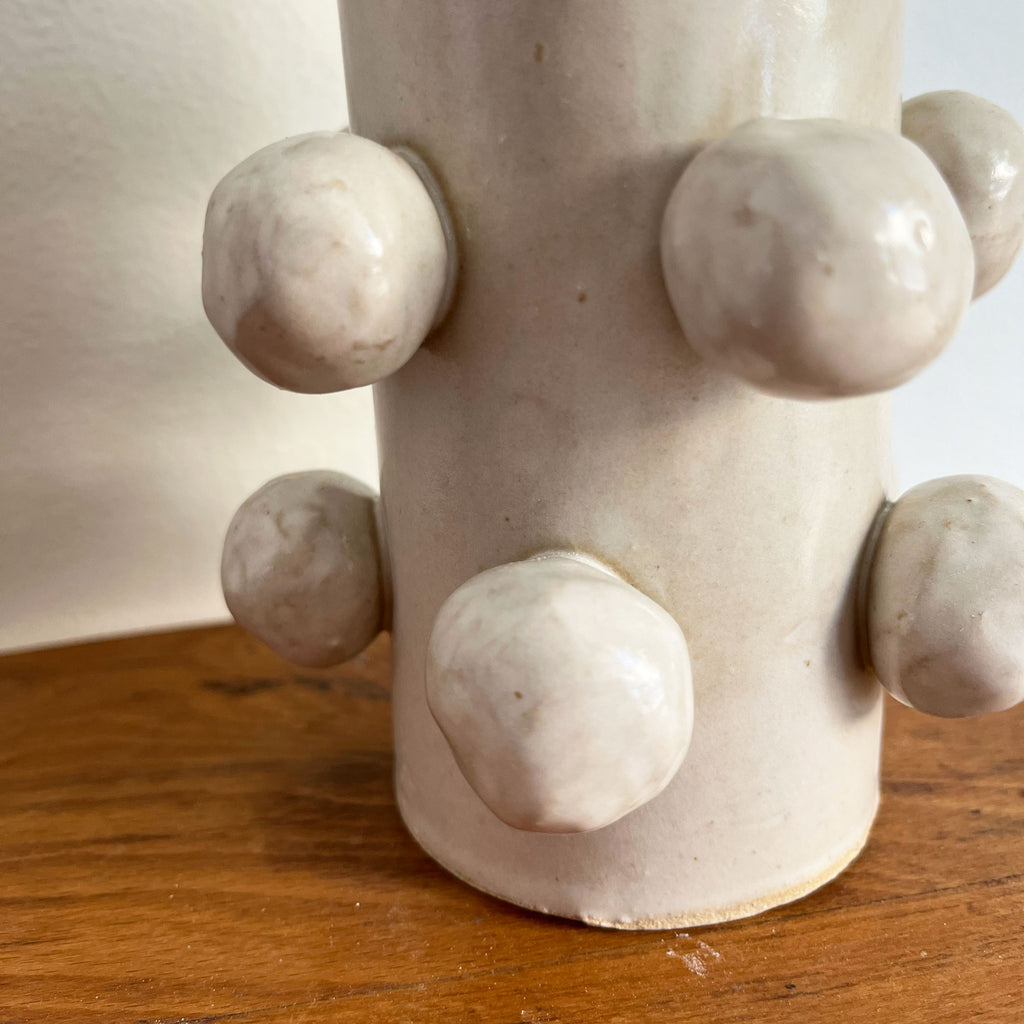 Bobble Vase - White