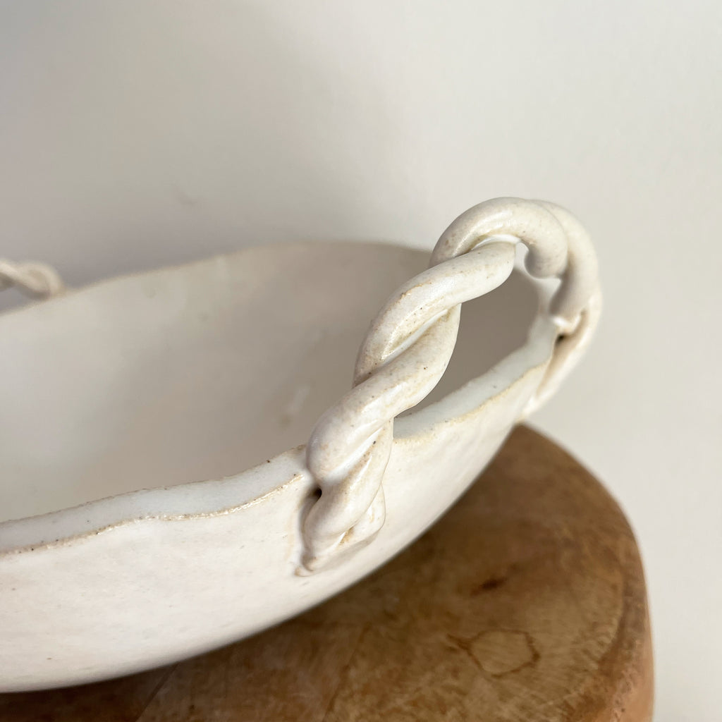Oops! Braid Handle Bowl