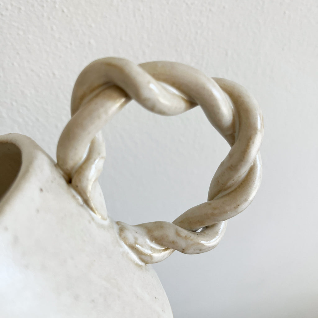 WHOLESALE Braid Handled Mug