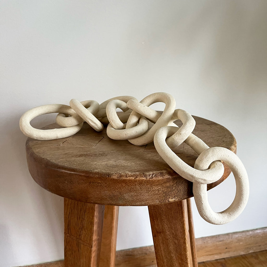 Chunky Stoneware Chain