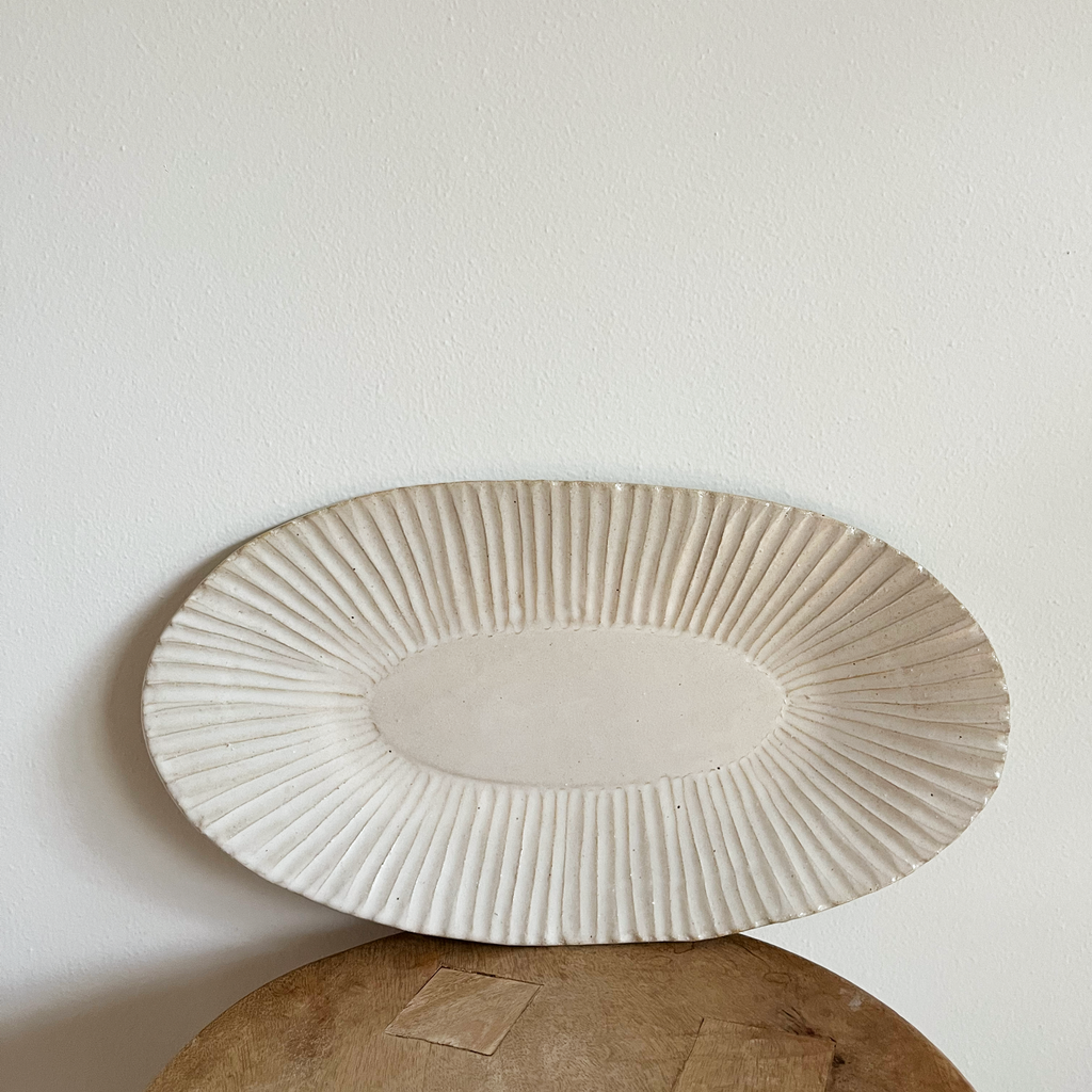 OOPS! Ribbed Edge Platter - Oblong #2