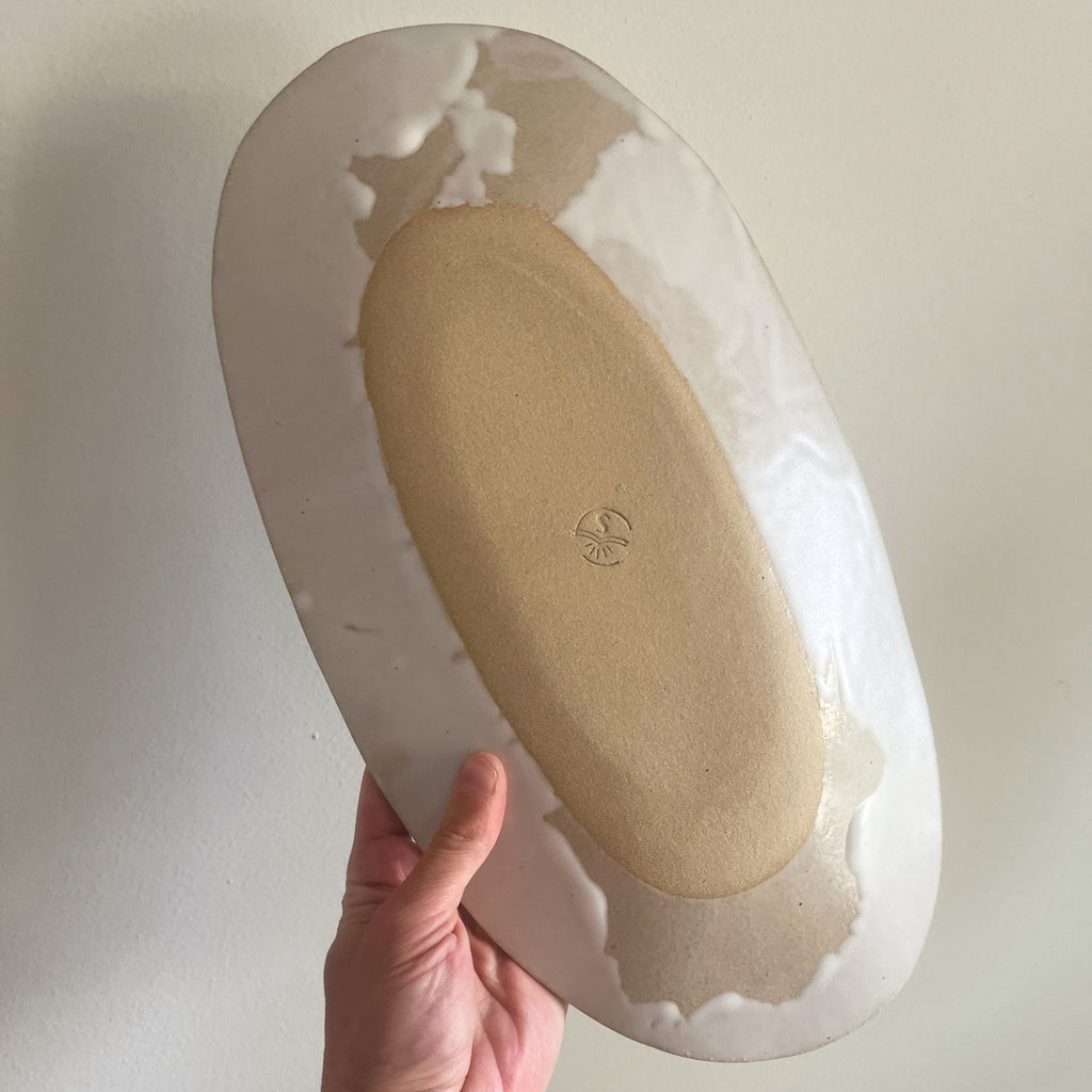 Oops! Ribbed Edge Platter - Oblong