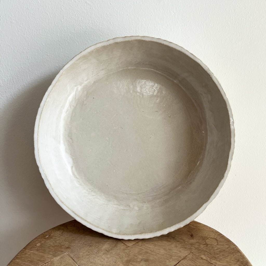 Ribbed Serving Bowls