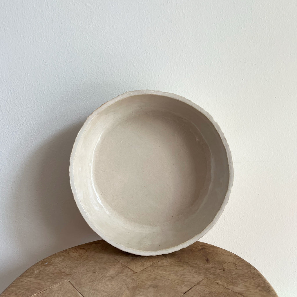 Ribbed Serving Bowls