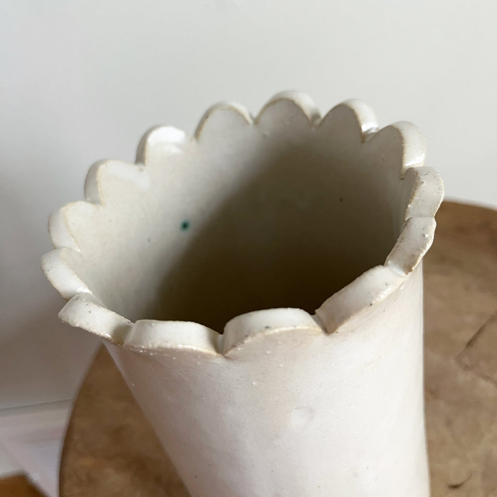 OOPS! Medium Scallop Vase