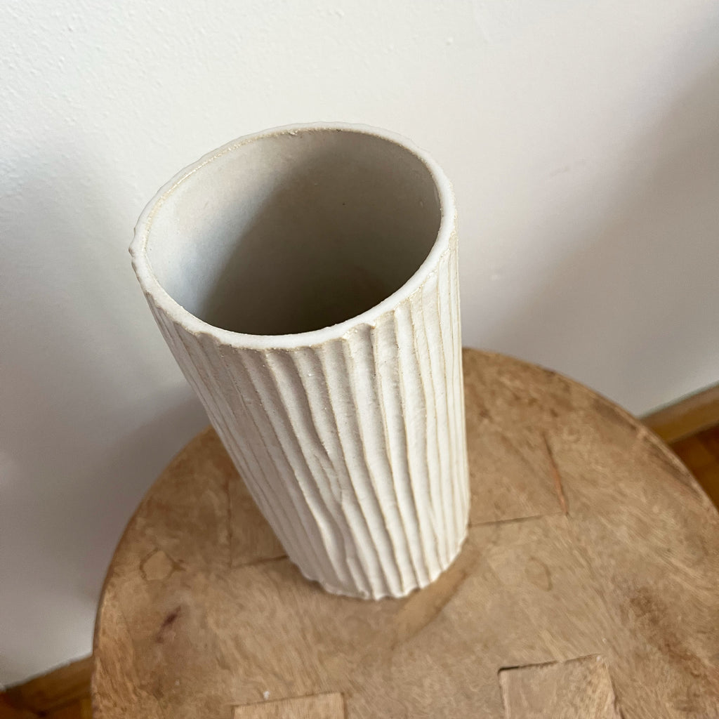 WHOLESALE Ribbed Vase