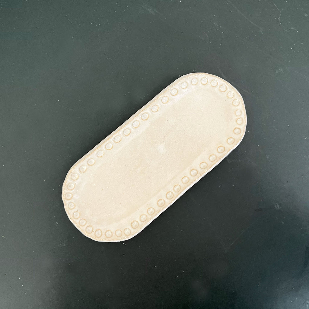 Small Pill-shaped Decorative Tray