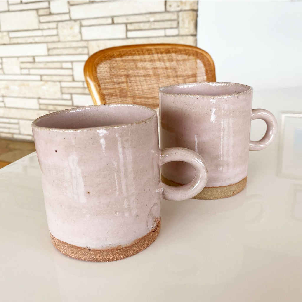 pink mug set by Salto Workshop