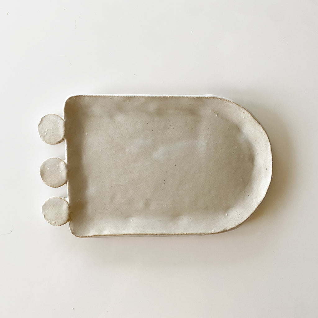 Arch Tray with 3 Circles