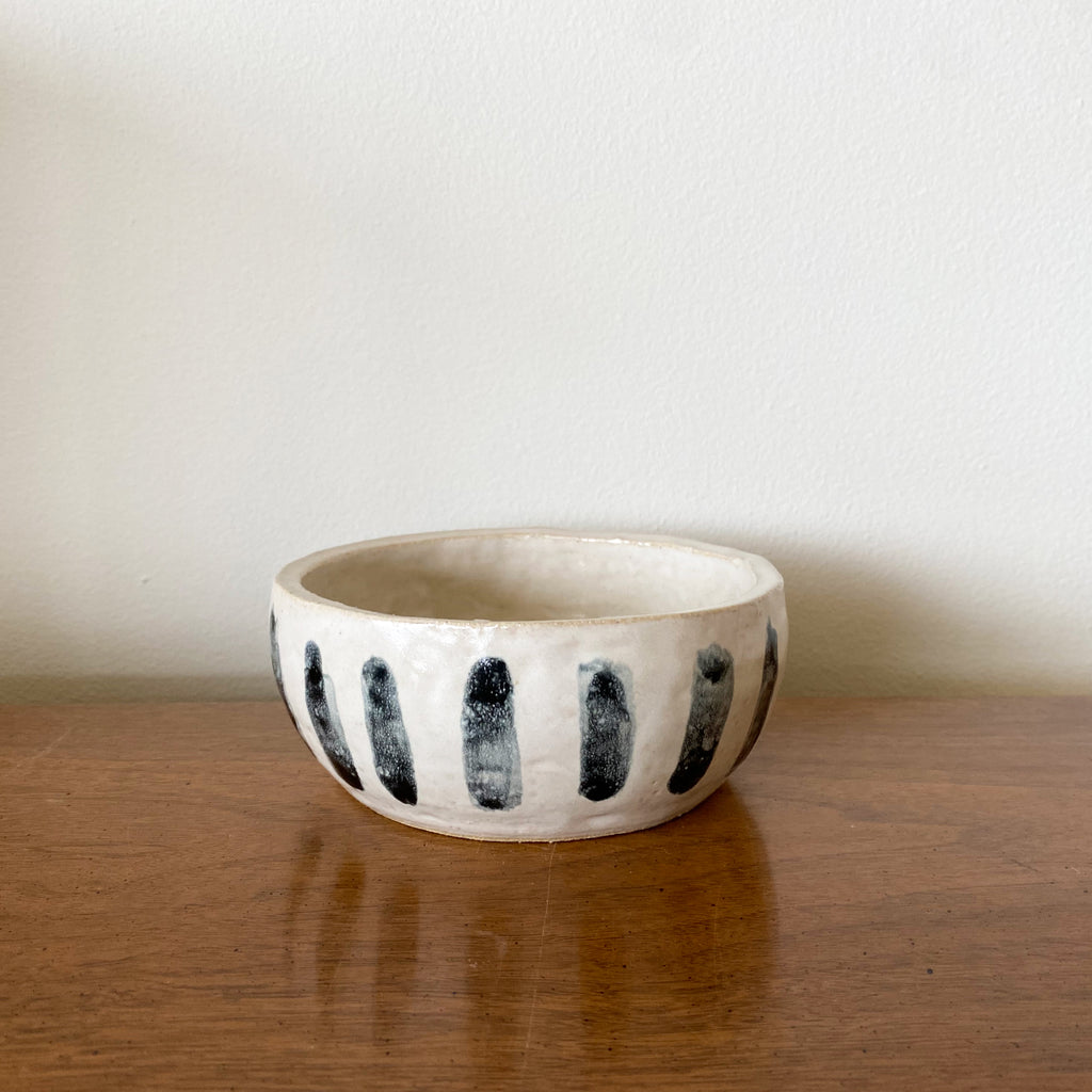 Painted Stripe Bowl - Small