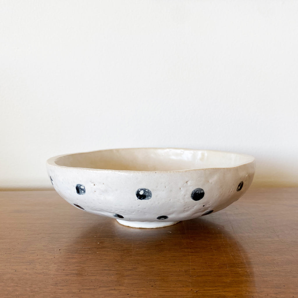 Shallow Dotted Bowl