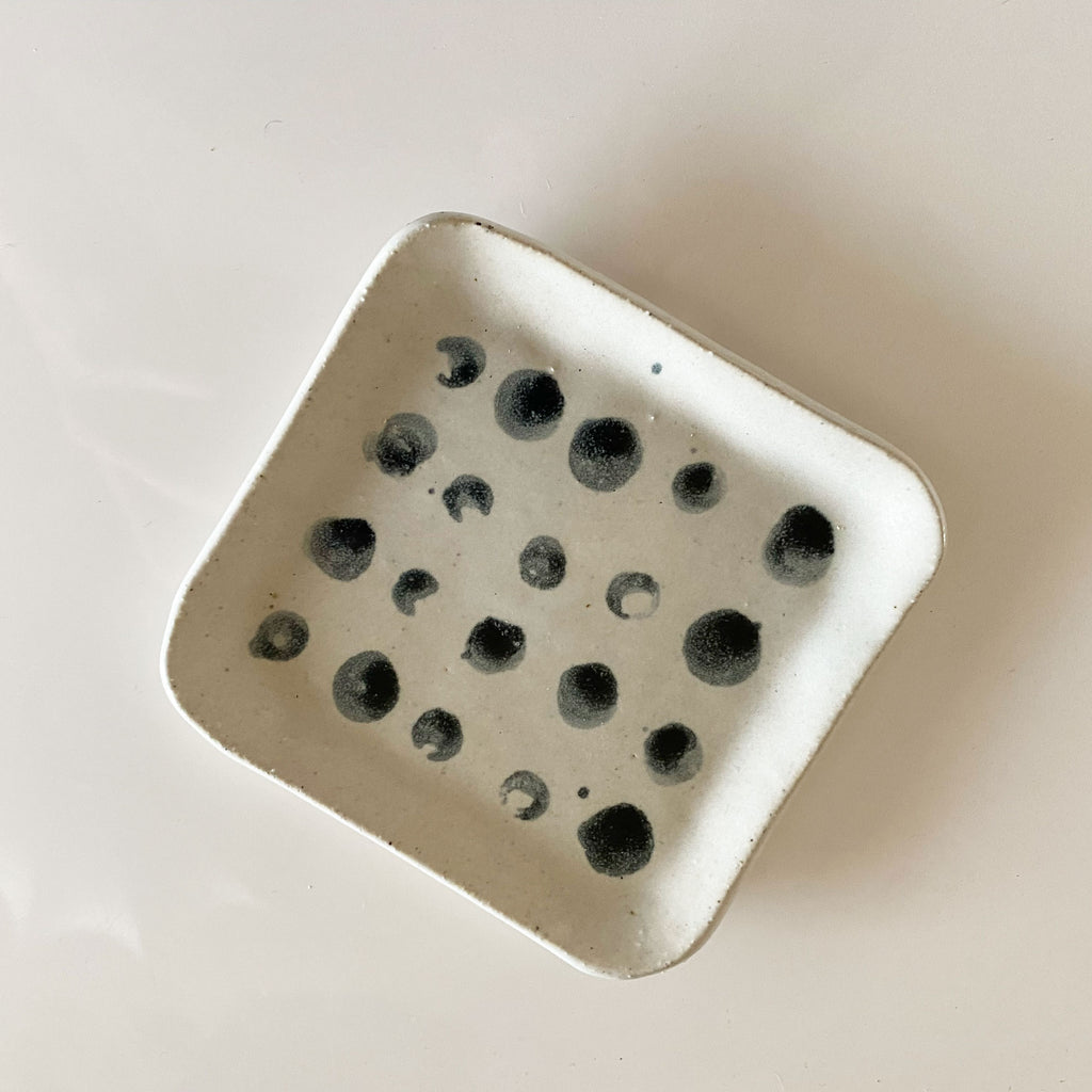 Square Dotted Dish